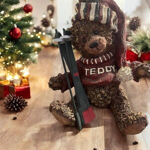 Vintage 90’s | Christmas Teddy Tabletop Decor